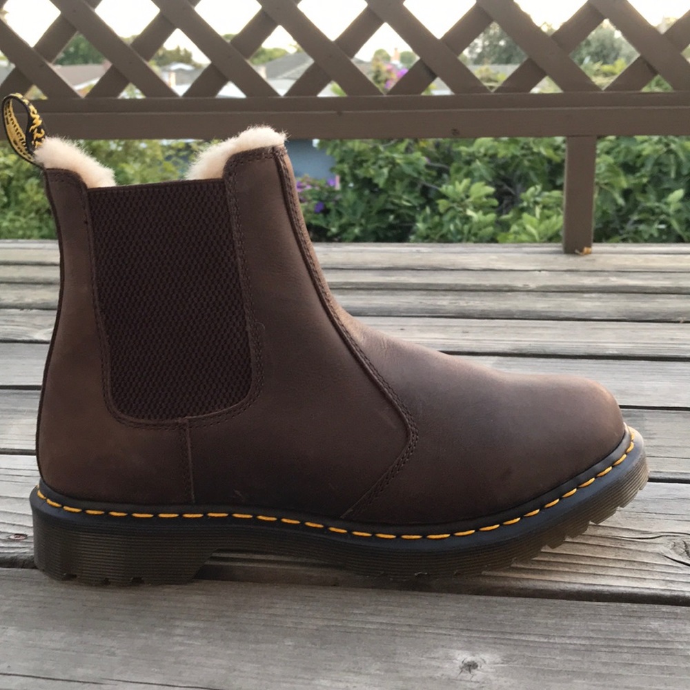 Brand New Brown Dr Marten Lenore Boot